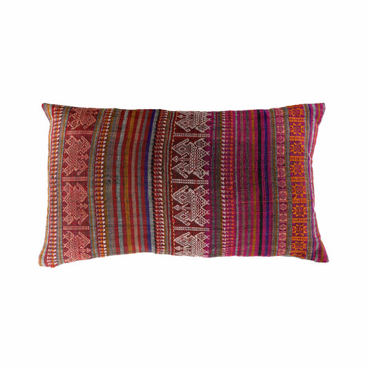 Multi coloured Laos cushion C